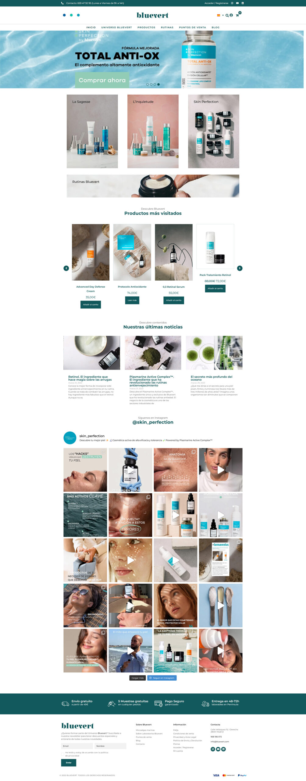 Bluevert web
