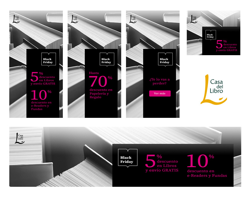 Casa del libro Banners