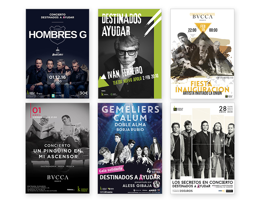 Imagen de carteles para Destinados a Ayudar