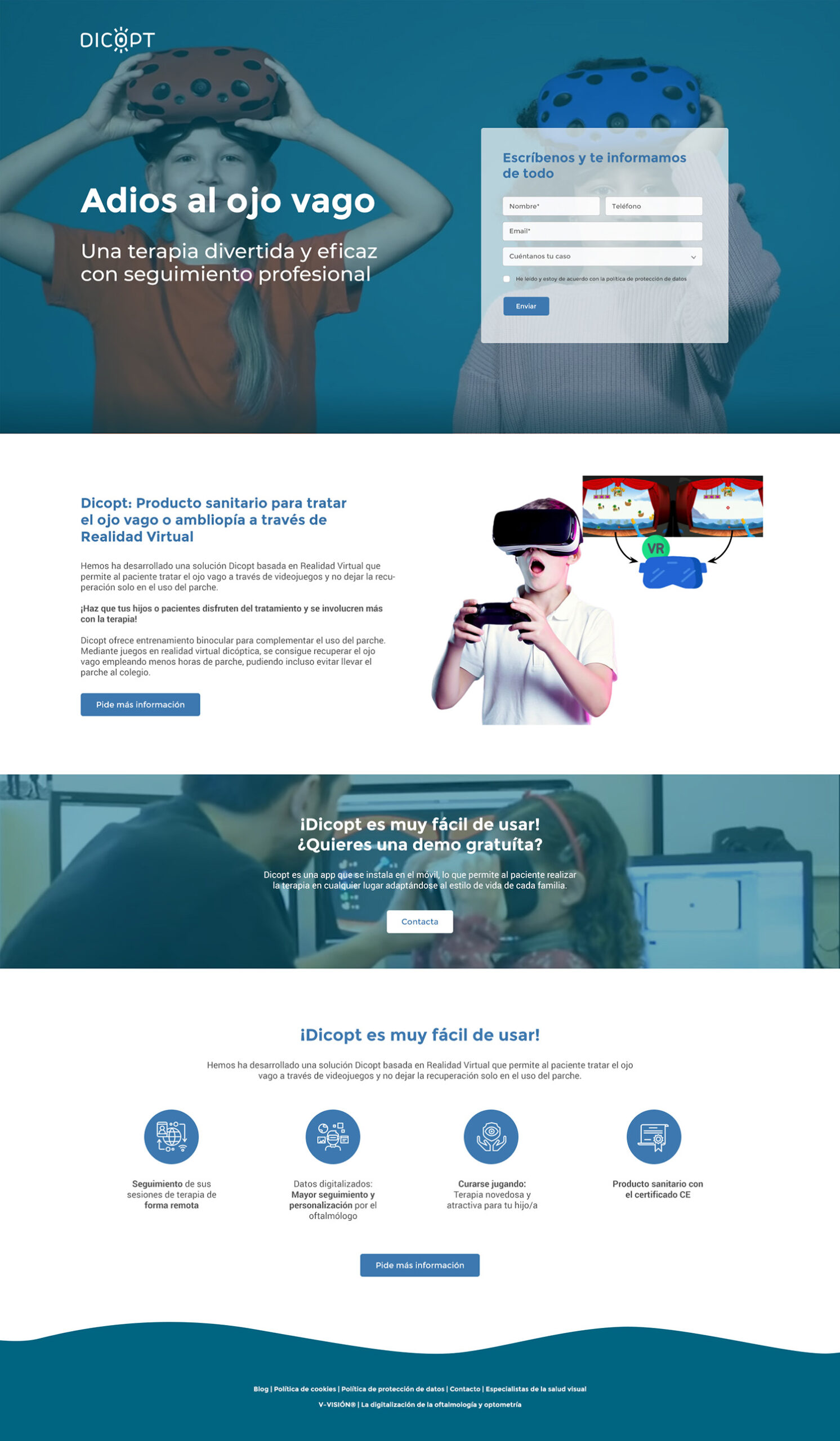 Dicopt landing web
