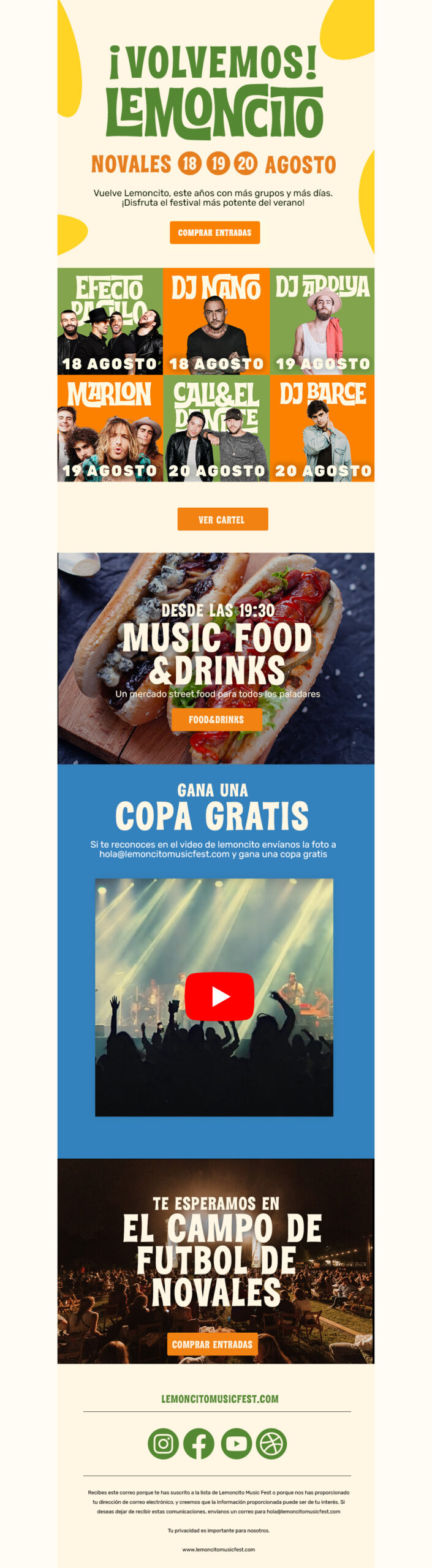 Newsletter Lemoncito