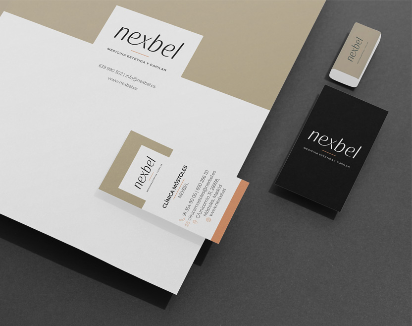 Material gráfico Nexbel