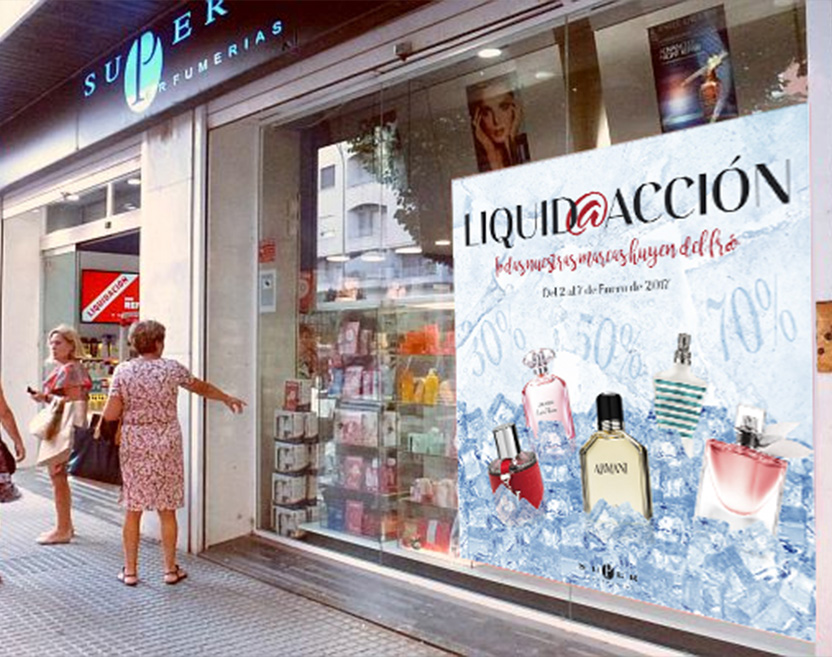 Cartel Superperfumerías